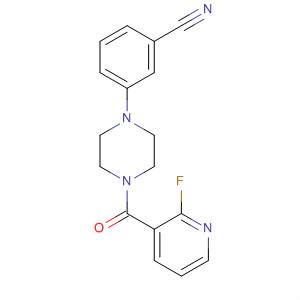Benzonitrile, 3-[4-[(2-fluoro-3-pyridinyl)carbonyl]-1-piperazinyl]-