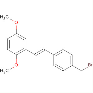 Benzene, 2-[(1E)-2-[4-(bromomethyl)phenyl]ethenyl]-1,4-dimethoxy-