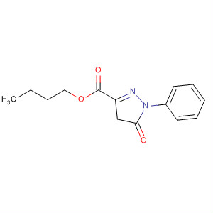 1H-Pyrazole-3-carboxylic acid, 4,5-dihydro-5-oxo-1-phenyl-, butyl ester