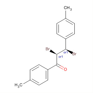 1-Propanone, 2,3-dibromo-1,3-bis(4-methylphenyl)-, (2R,3R)-rel-