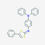 1,4-Benzenediamine, N,N-diphenyl-N'-(4-phenyl-1,3-dithiol-2-ylidene)-