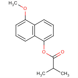Propanoic acid, 2-methyl-, 5-methoxy-1-naphthalenyl ester