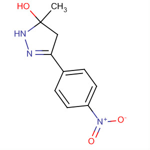 1H-Pyrazol-5-ol, 4,5-dihydro-5-methyl-3-(4-nitrophenyl)-