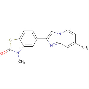 2(3H)-Benzothiazolone,3-methyl-5-(7-methylimidazo[1,2-a]pyridin-2-yl)-