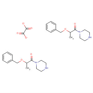 Piperazine, 1-[1-oxo-2-(phenylmethoxy)propyl]-, ethanedioate (2:1)