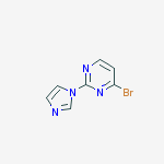 4-bromo-2-imidazol-1-ylpyrimidine