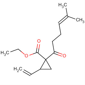Cyclopropanecarboxylic acid, 2-ethenyl-1-(5-methyl-1-oxo-4-hexenyl)-,ethyl ester