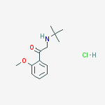 2-(tert-butylamino)-1-(2-methoxyphenyl)ethanone hydrochloride