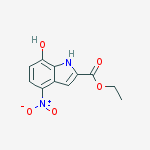 ethyl 7-hydroxy-4-nitro-1H-indole-2-carboxylate