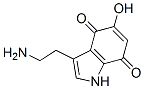 1H-INDOLE-4,7-DIONE,3-(2-AMINOETHYL)-5-HYDROXY-