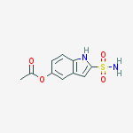 5-(acetyloxy)-1H-Indole-2-sulfonamide