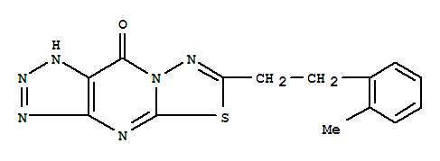 6-[2-(2-methylphenyl)ethyl][1,3,4]thiadiazolo[3,2-a][1,2,3]triazolo[4,5-d]pyrimidin-9(2H)-one