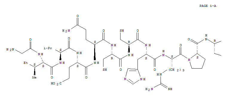Insulin(ox-A reduced), 8-L-histidine-9-L-arginine-10-L-proline-12-L-asparagine-13-L-isoleucine-14-L-arginine-15-L-valine-