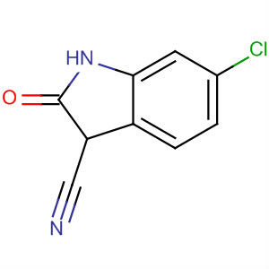 1H-Indole-3-carbonitrile, 6-chloro-2,3-dihydro-2-oxo-