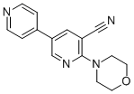 3-cyano-2-morpholino-5-(pyrid-4-yl)pyridine