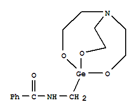 benzamidomethylgermanium molecular structure
