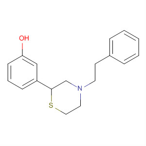 Phenol, 3-[4-(2-phenylethyl)-2-thiomorpholinyl]-