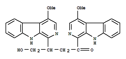 9H-Pyrido[3,4-b]indole,1-butanone deriv.