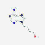 9H-PURINE-9-BUTANOL, 6-AMINO-