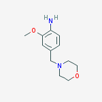2-methoxy-4-(morpholin-4-ylmethyl)aniline