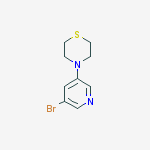 4-(5-bromopyridin-3-yl)thiomorpholine