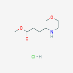 3-Morpholin-3-yl-propionic acid methyl ester hydrochloride