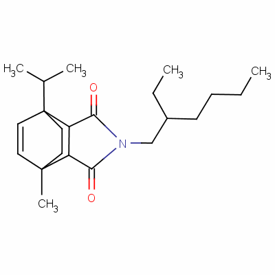 7-Ethano-1H-isoindole-1, 3(2H)-dion, 2-(2-ethylhexyl)-3a,4,7,7a-tetrahydro-4-methyl-7-(1-methylethy4