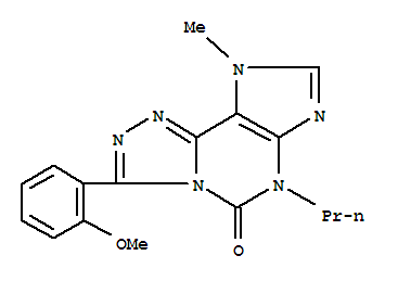 3-(2-methoxyphenyl)-9-methyl-6-propyl-6,9-dihydro-5H-[1,2,4]triazolo[3,4-i]purin-5-one