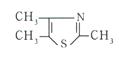  2.4.5-methylthiazole molecular structure