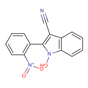 1H-Indole-3-carbonitrile, 1-hydroxy-2-(2-nitrophenyl)-
