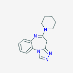 5-piperidin-1-yl-4H-[1,2,4]triazolo[4,3-a][1,5]benzodiazepine