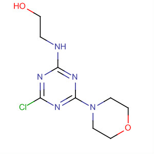 Ethanol, 2-[[4-chloro-6-(4-morpholinyl)-1,3,5-triazin-2-yl]amino]-