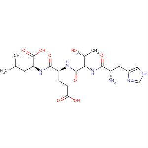 L-Leucine, N-[N-(N-L-histidyl-L-threonyl)-L-a-glutamyl]-