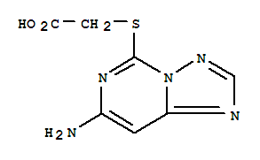 [(7-Amino[1,2,4]triazolo[1,5-c]pyrimidin-5-yl)sulfanyl]acetic acid