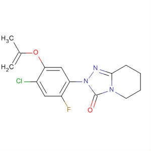 1,2,4-Triazolo[4,3-a]pyridin-3(2H)-one,2-[4-chloro-2-fluoro-5-(2-propenyloxy)phenyl]-5,6,7,8-tetrahydro-