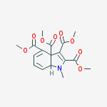 Tetramethyl 1-methyl-7ah-indole-2,3,3a,4-tetracarboxylate