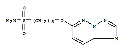 3-([1,2,4]triazolo[1,5-b]pyridazin-6-yloxy)propane-1-sulfonamide