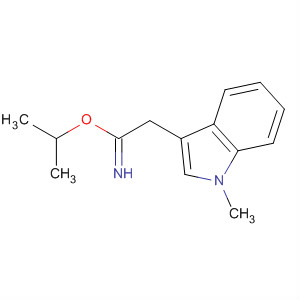 1H-Indole-3-ethanimidic acid, 1-methyl-, 1-methylethyl ester
