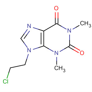 1H-Purine-2,6-dione, 9-(2-chloroethyl)-3,9-dihydro-1,3-dimethyl-