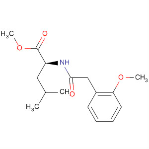 L-Leucine, N-[(2S)-methoxyphenylacetyl]-, methyl ester