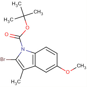 1H-Indole-1-carboxylic acid, 2-bromo-5-methoxy-3-methyl-,1,1-dimethylethyl ester