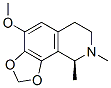 (9S)-6,7,8,9-Tetrahydro-4-methoxy-8,9-dimethyl-1,3-dioxolo[4,5-h]isoquinoline molecular structure