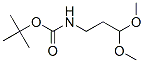 CARBAMIC ACID (3,3-DIMETHOXYPROPYL)-,TERT-BUTYL ESTER molecular structure