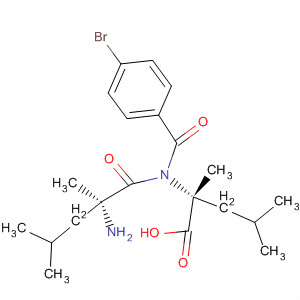 L-Leucine, N-(4-bromobenzoyl)-2-methyl-D-leucyl-2-methyl-