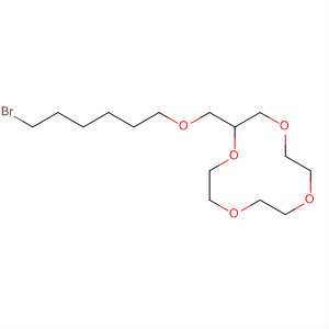 1,4,7,10-Tetraoxacyclododecane, 2-[[(6-bromohexyl)oxy]methyl]-