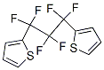 2,2'-(1,1,2,2,3,3-Hexafluoro-1,3-propanediyl)bisthiophene molecular structure