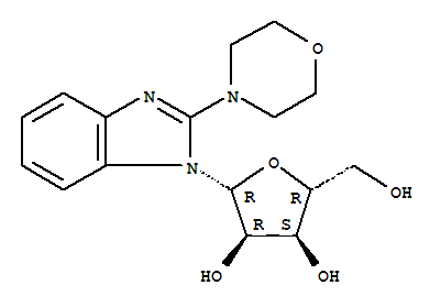 2-(morpholin-4-yl)-1-pentofuranosyl-1H-benzimidazole