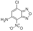 5-AMINO-7-CHLORO-4-NITROBENZOFURAZAN molecular structure