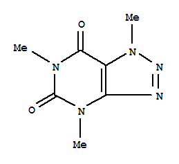 1H-1,2,3-triazolo[4,5-d]pyrimidine-5,7(4H,6H)-dione, 1,4,6-trimethyl-