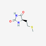 rac-(5R*)-5-[2-(Methylthio)ethyl]imidazolidine-2,4-dione